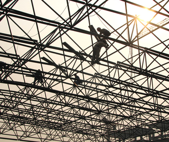 丰县厂房网架安装